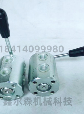 DF6VIE3/8 DF6VIE1/2二位六通手动转阀 手动转阀切换阀 六通转阀