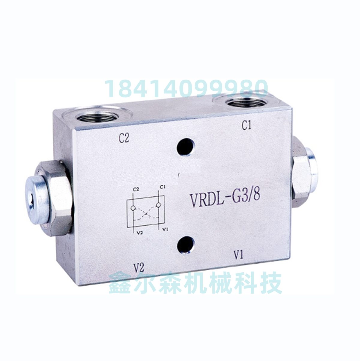 VBPDE1/4L 钻机液压锁 VBPDE3/8 A VBPDE3/8FL双向液压锁