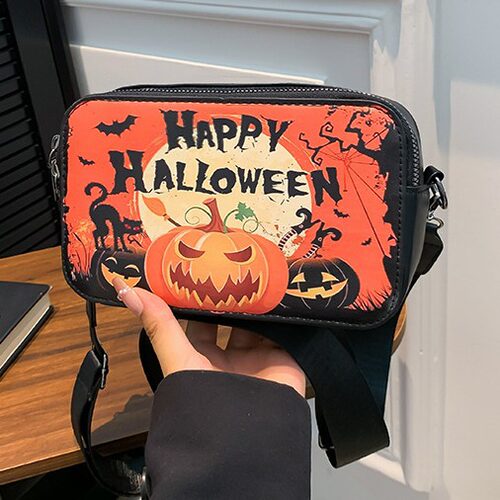 Halloweenwomen'spumpkincross