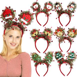 Christmas star studded headband decoration圣诞节装饰头箍