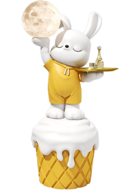 兔子蓝牙音箱客厅落地摆件