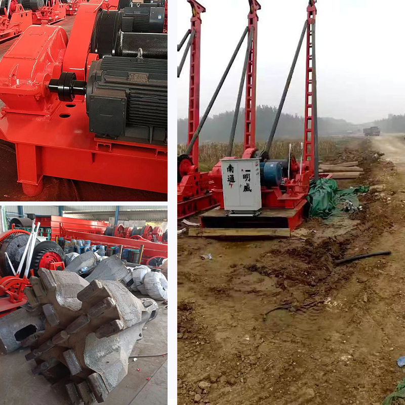 缆车塔基打桩机施工设备厂家冲击钻机