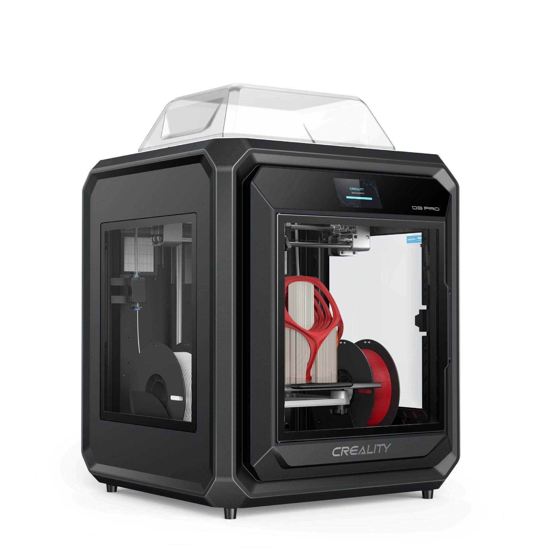 新品sermoon3D3sermoonDPro工业级高精度高温高速双喷头D打印机