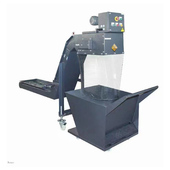 数控加工中心不锈钢链板排屑机自动废料输送机 磁性排屑机 刮板式