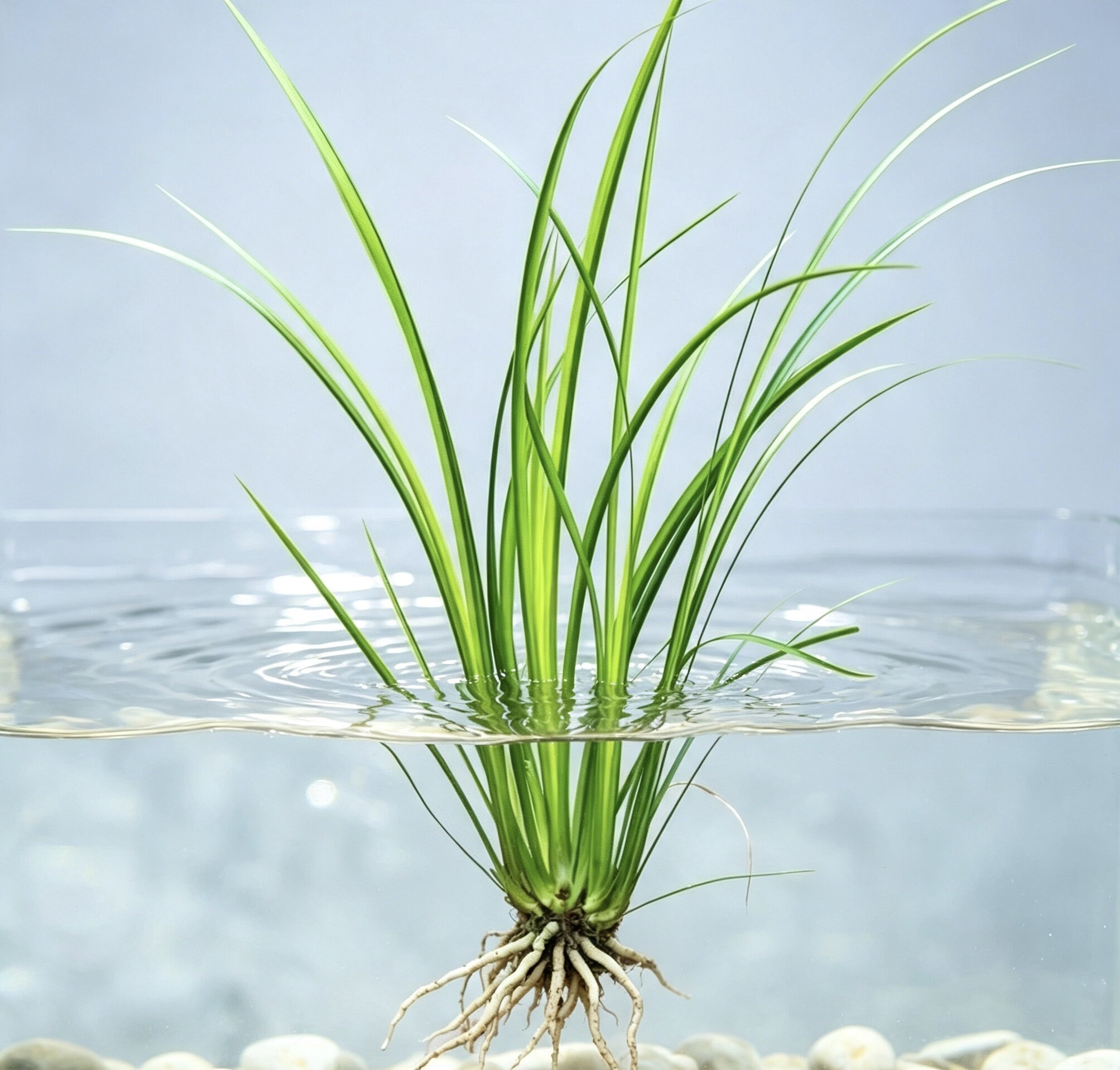日本黄金姬菖蒲草 金钱 虎须 香苗 金凤凰 胧月龟池水培附石盆景