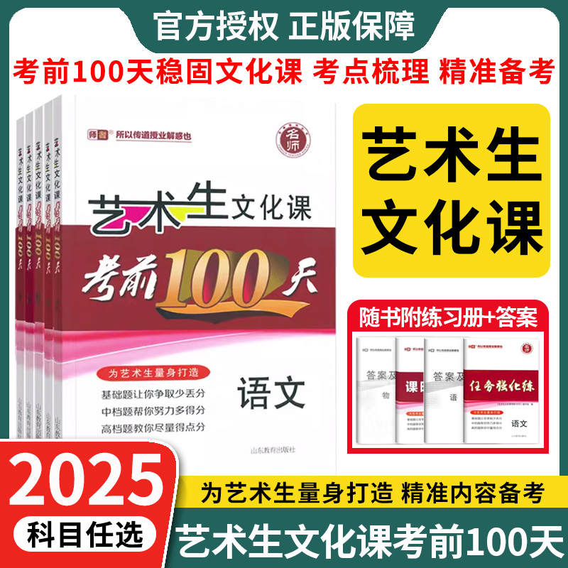 总复习2025艺术生文化课练习