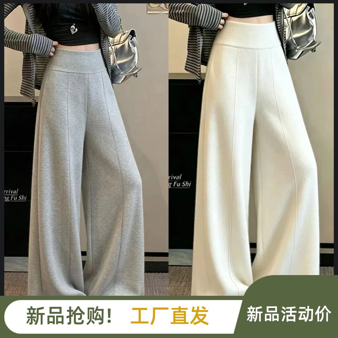 糖希服饰源头工厂店加绒运动裤
