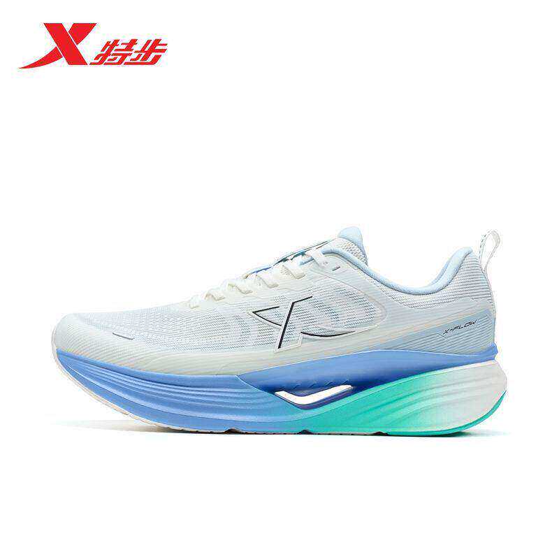 特步驰风9.0跑步鞋男士2026夏季缓震网面透气运动鞋974219110043