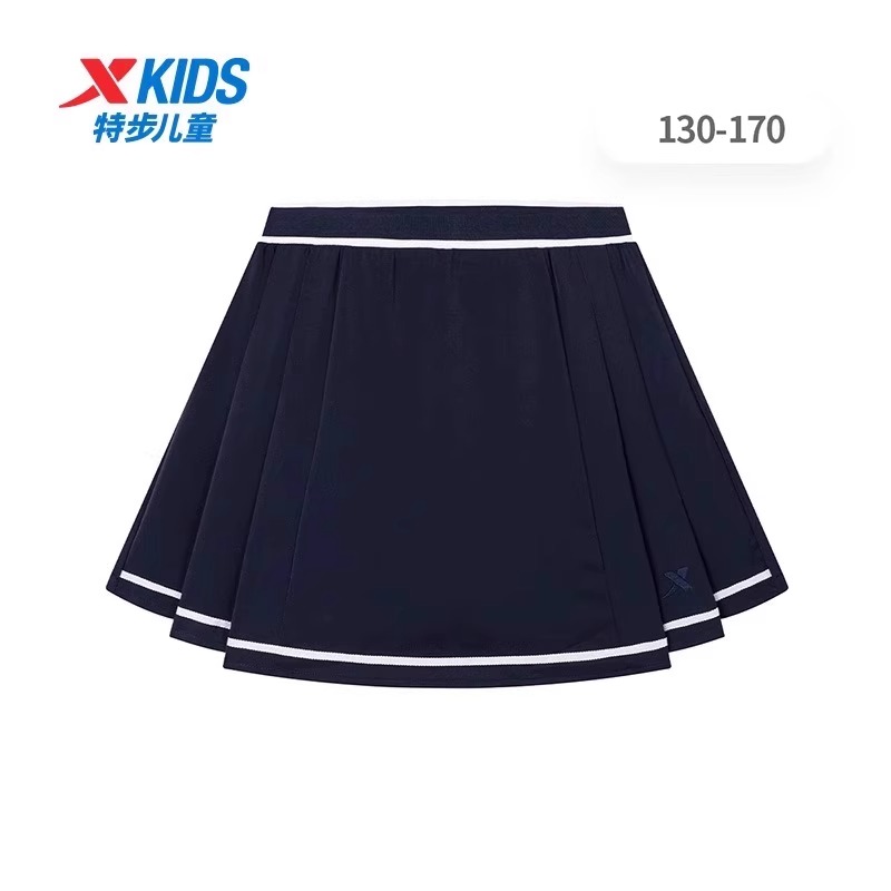 特步女童短裙2025夏季新款