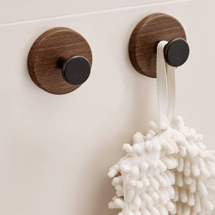 旋转吸盘挂钩免打孔浴室门后壁挂卫生间钥匙毛巾真空无痕挂衣服钩