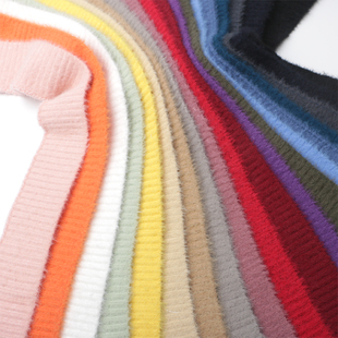 毛线罗纹仿貂毛毛衣领口袖 辅料布艺材料 口弹力螺纹收口服装