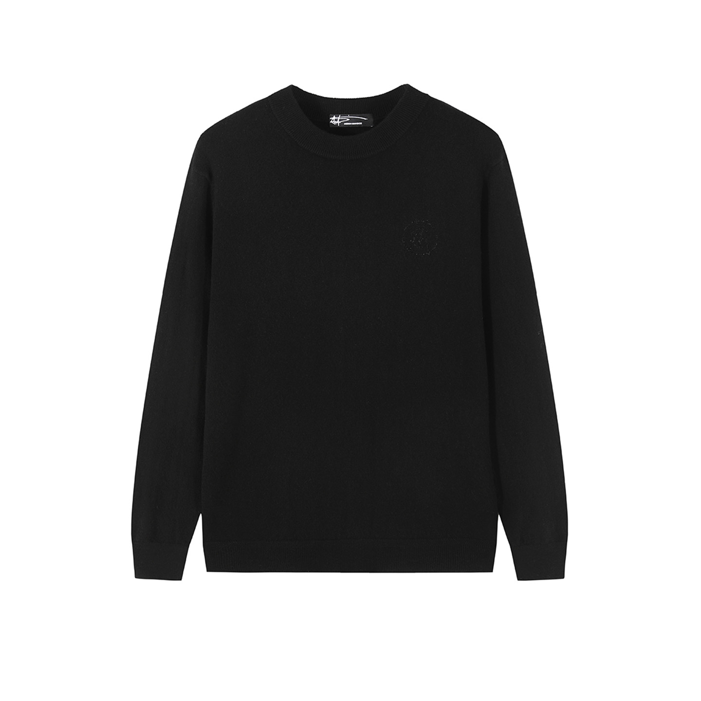 ANDREW MACKENZIE男士秋冬款休闲舒适山羊绒圆领套头毛衫内搭上衣