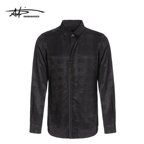 ANDREW MACKENZIE意大利男装春季新款商务长袖衬衫551242212209