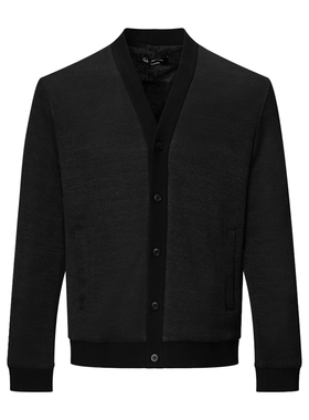 ANDREW MACKENZIE春秋简约开衫v领长袖T恤55T125235103