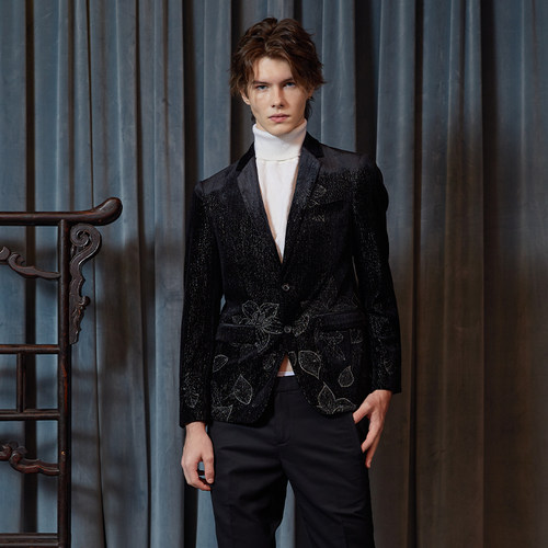 ANDREW MACKENZIE意大利男装23秋季惺忪系列西服外套551072333118