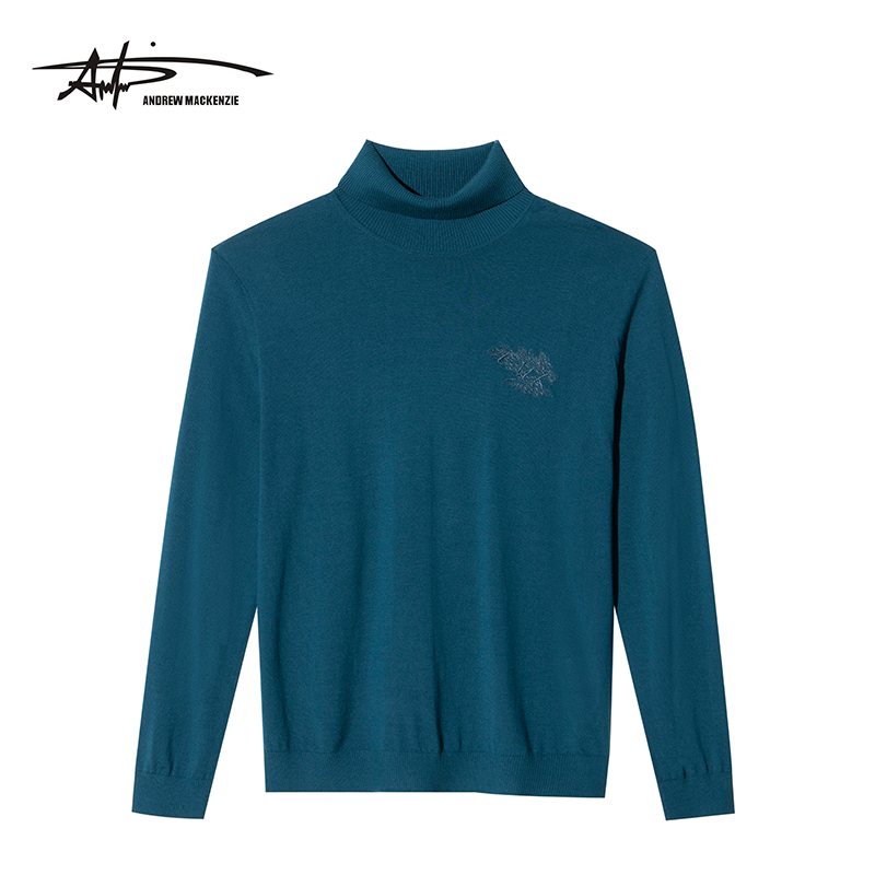 ANDREW MACKENZIE 意大利  男装秋冬 商务休闲 男士针织衫内搭
