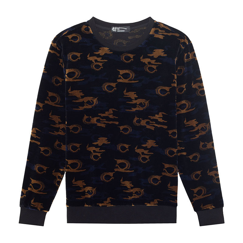 ANDREW MACKENZIE意大利男装秋冬商务款长袖T恤55T125206151