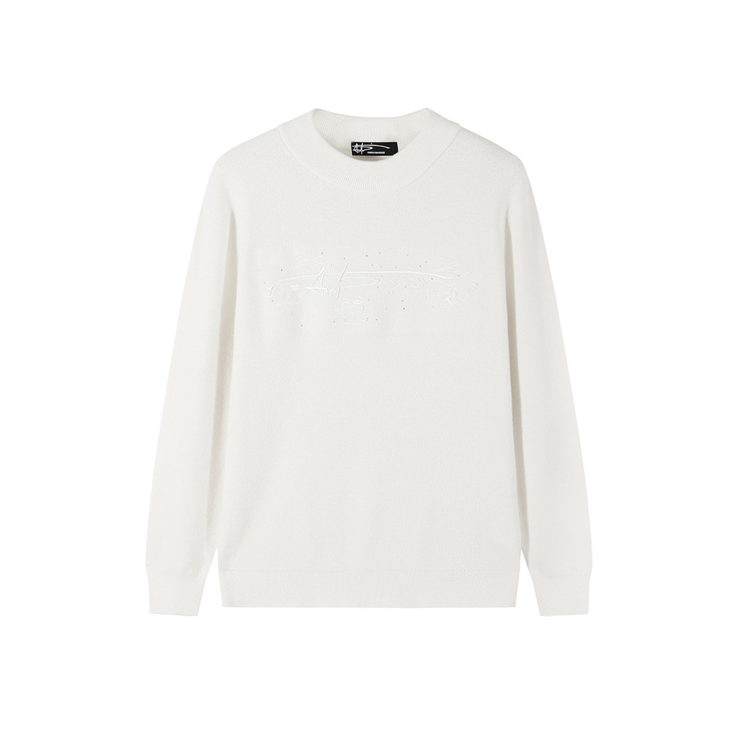 ANDREW MACKENZIE男士秋冬款休闲舒适混纺圆领套头毛衫内搭上衣