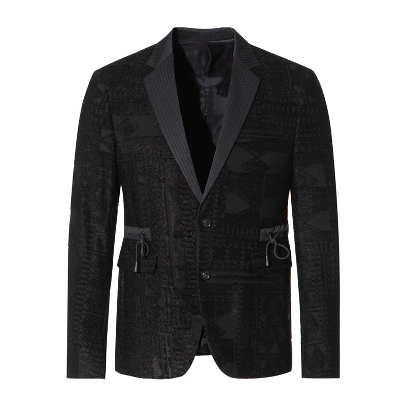 【明星同款】ANDREWMACKENZIE意大利男装印花外套551072231201