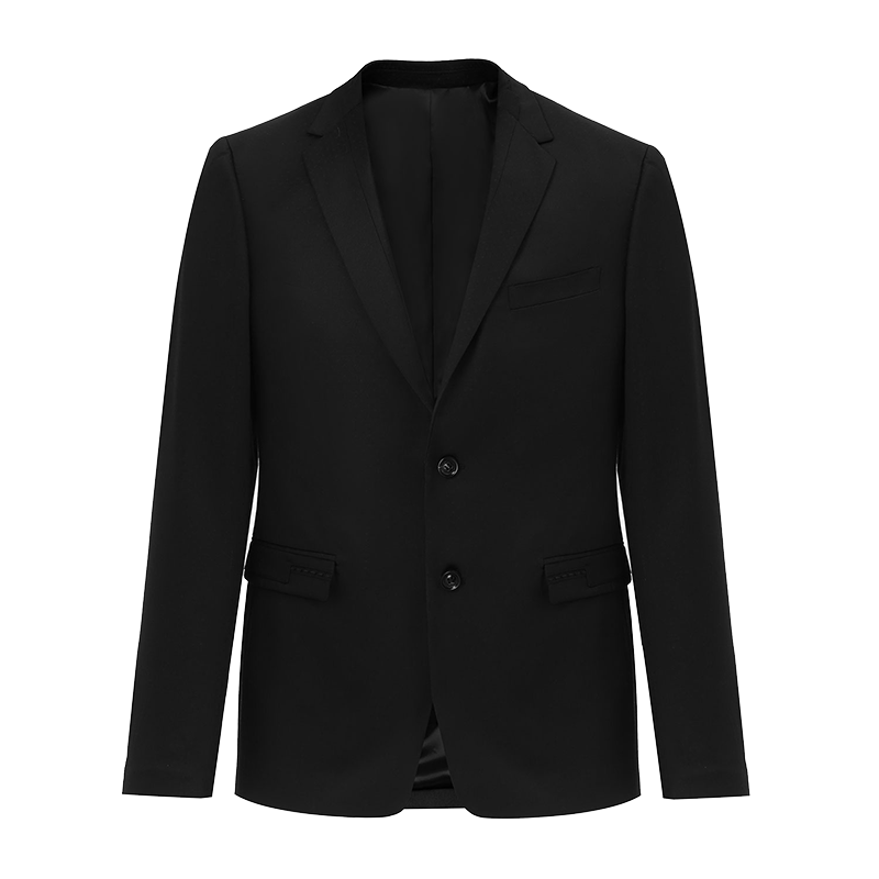 ANDREW MACKENZIE男士 春秋款商务休闲纯色绵羊毛西服外套上衣