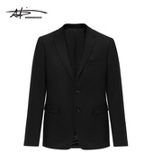 春秋款 ANDREW MACKENZIE男士 商务休闲纯色绵羊毛西服外套上衣