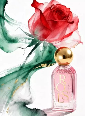 立白大师香氛香水格拉斯玫瑰之水grasse rose时尚版典藏版试小样