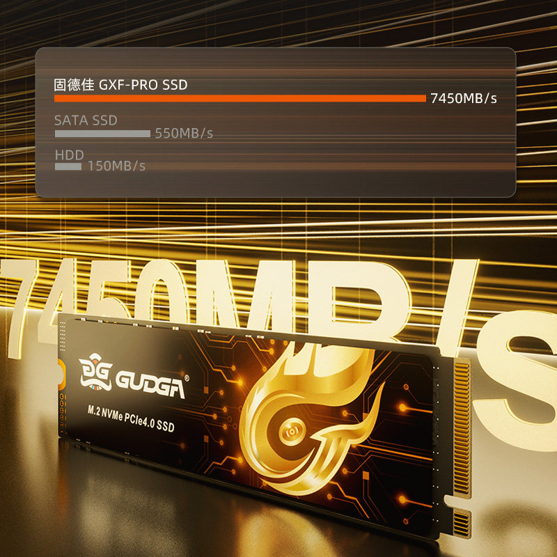 GOODJIA GXF PRO PCIE4.0M2 솔리드 스테이트 드라이브 4T2T1T512 데스크탑 컴퓨터 노트북 PS5SSD