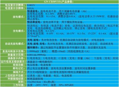 锂电池充电放电一体机 容量检测仪 电池测试仪 放电仪 30V15A硅能