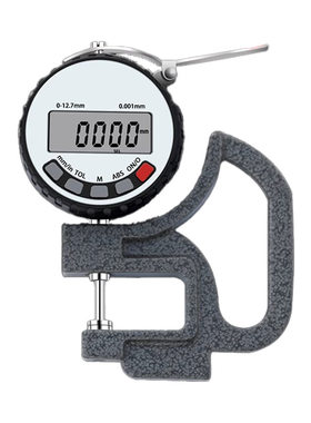 桂林电子数显百分千分测厚表测量珠宝金属测厚规板厚度0-10mm