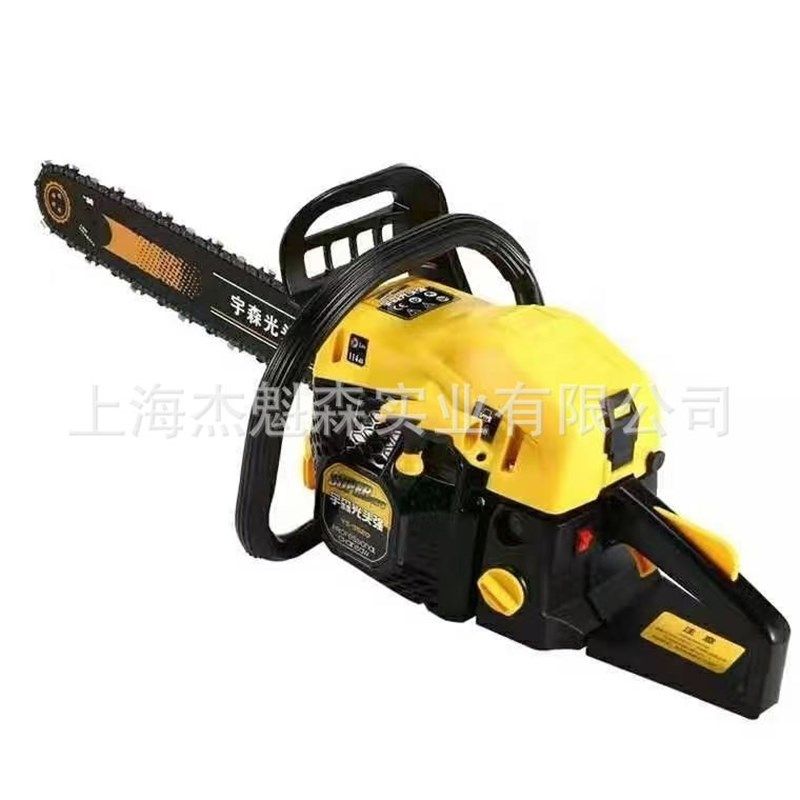 光头强5200伐木锯 大功率园林伐木锯 家用链条汽油锯砍树机