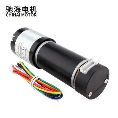 厂家直销36GP3-162直流霍尔编码行星减速电机码盘带保护罩12V24V