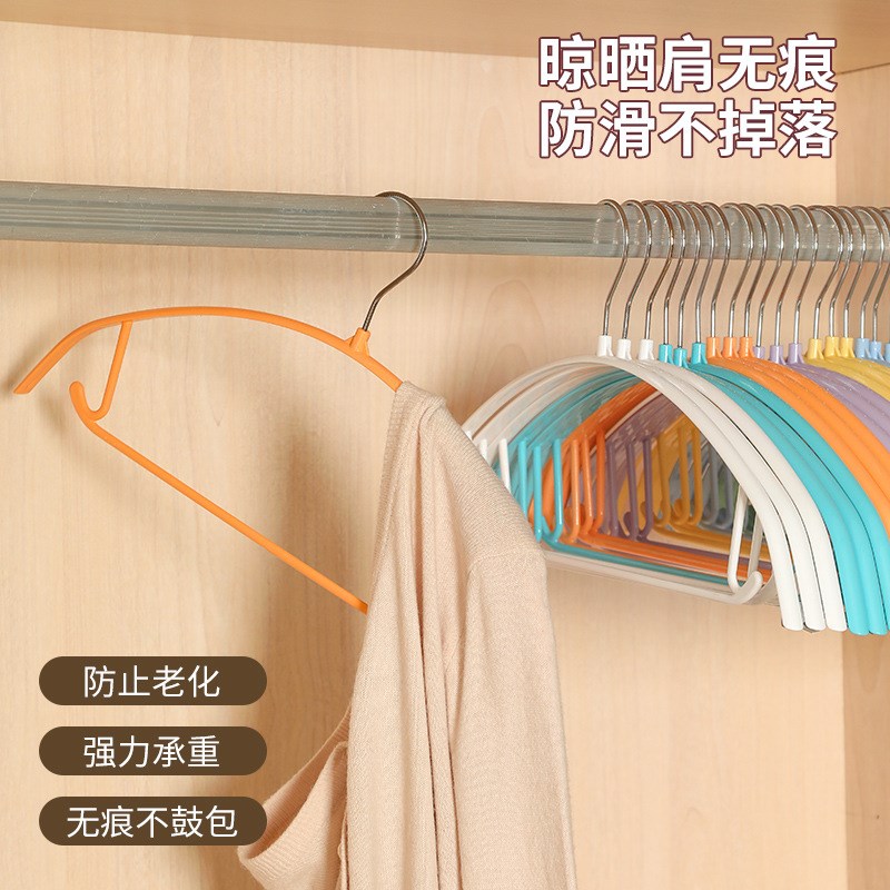 轻奢家用防滑无痕晾衣架防肩角宽肩衣服架挂钩衣挂撑不起包晒衣架