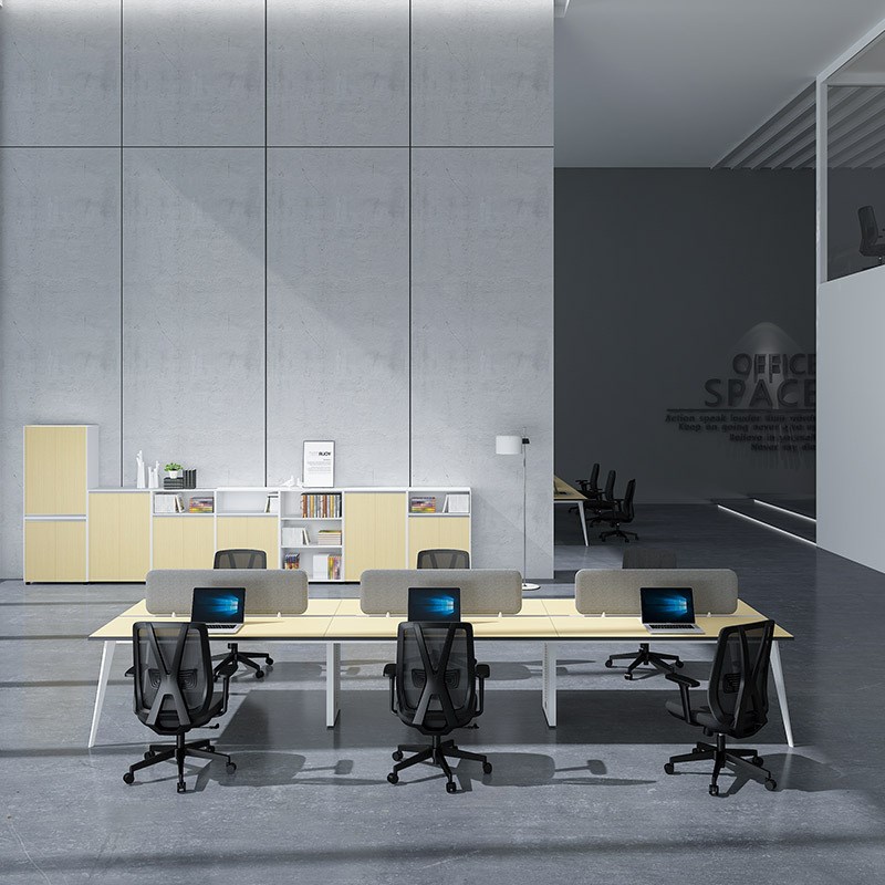 职员办公家具员工办公桌组合 简约现代屏风卡位工作位四人员工桌