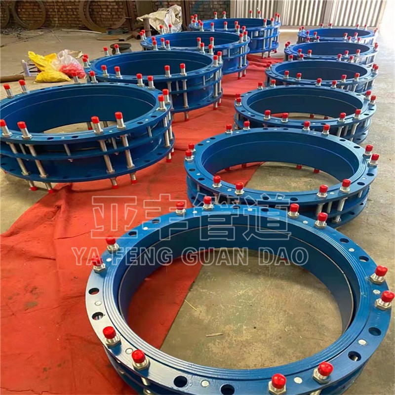 蝶阀专用双法兰松套传力接头 可拆卸伸缩接头型号套筒伸缩器价格