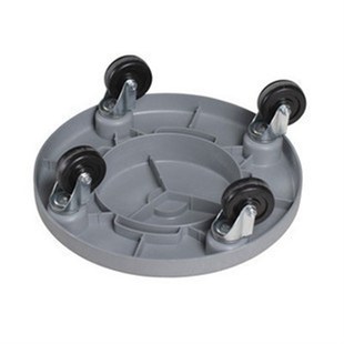 80升圆形垃圾桶配件/通用四轮底座/垃圾桶配件/垃圾桶底座