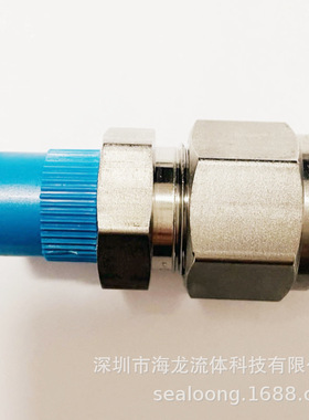 Swagelok不锈钢直通卡套终端接头SS-1610-1-8