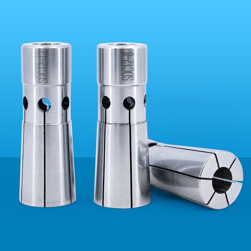 CNC数控高精后拉筒夹DC06/08/12刀柄弹性夹头嗦咀