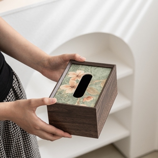 漂亮的抽纸盒少女新款装纸巾盒客厅纸巾多巴胺办公桌桌几餐餐桌造