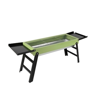 新型烧烤炉便携新款野外烤具烧烤炭火烤鱼烤烤套装架子盘煎粘聚碳