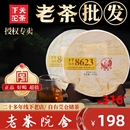 8623两饼云南普洱生茶铁饼老茶莞仓 老茶院舍下关沱茶2014年FT经典