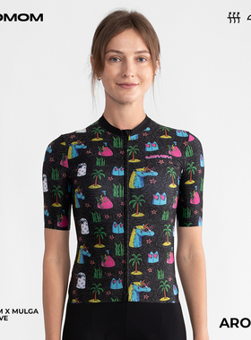 SOOMOM x MULGA |  联名限定款女士公路车骑行短袖 独角兽