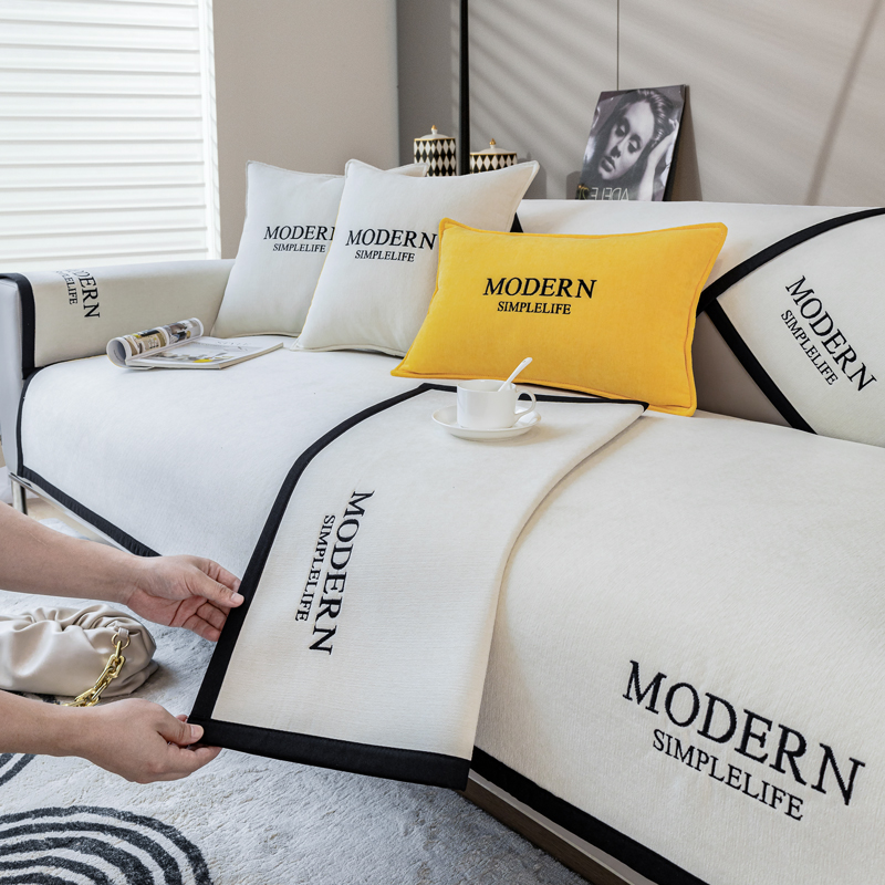 顶姿家纺旗舰店雪尼尔简约现代