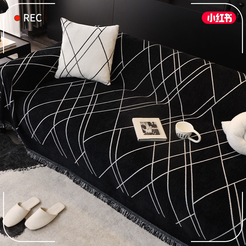 雪尼尔沙发盖布巾沙发坐垫子四季通用沙发套罩防猫抓全盖防滑座垫,居家布艺,沙发垫,淘宝优惠券,粉丝福利购,淘宝优惠卷