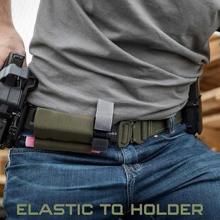 弹力腰带快拔套男士户外战术装备多功能收纳腰带包止血带包