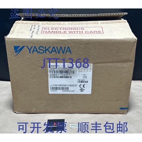 原装供应- 安川 VARISPEED-F7 变频器 CIMR-F7U43P71F ||