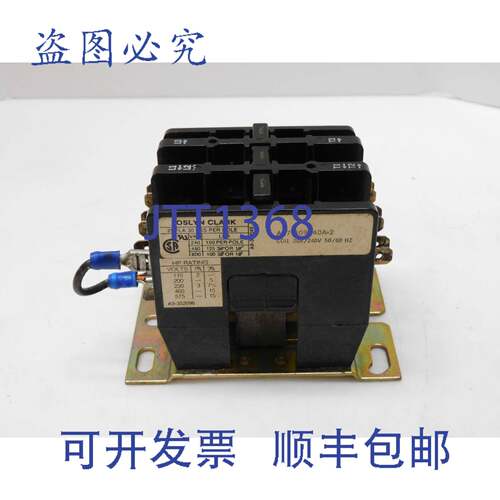 原装供应JOSLYN CLARK A77-309040A-2 接触器 208/240V 50/60Hz