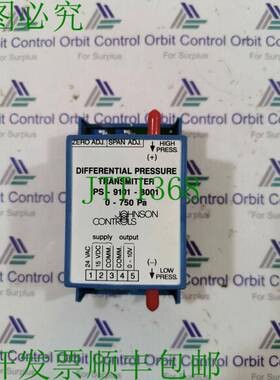 原装供应JOHNSON COTROLS PS-9101-8001 差压字体 / L0637