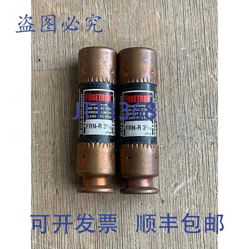 现货供应BUSSMANN FUSETRON FRN-R-3-2/10 保险丝双元件延时保险
