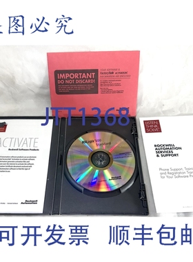 原装供应Rockwell RSLogix-500 STD 155998 9324-RL0300ENE 版本