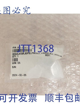 原装供应LAM 60-316218-00 稳压器 80PSI 预设 1/4VCR 公/母 300S